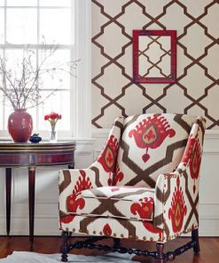 Шпалери THIBAUT MYANMAR TRELLIS | Галерея Декору